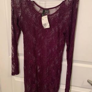 NWT H& M Sheer Dress